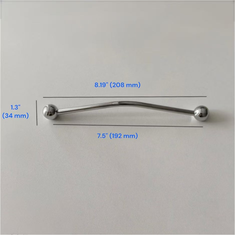 Contemporary Cabinet Handle & Drawer Knob, Polished Chrome / Nickel, Nordic Kitchen Hardware