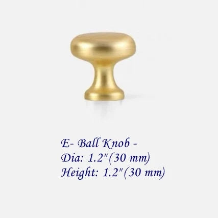 3.75" 5" 7.5" Brushed Gold Cabinet Pulls, Mid Century MCM Kitchen Hardware