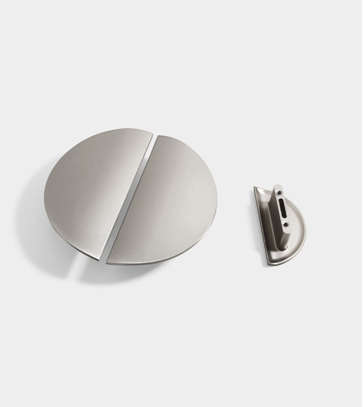 Semicircle Cabinet Pulls 32 64 mm in Brushed Gold, Nickel, Antique Bronze