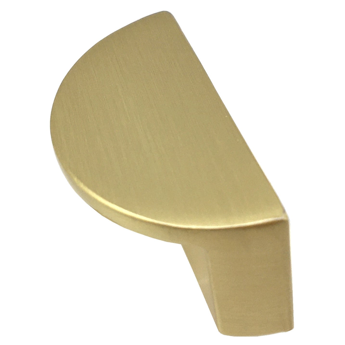 1.25" 2.5" Centers Half Moon Drawer Pulls, Mid Century Modern MCM Kitchen Hardware