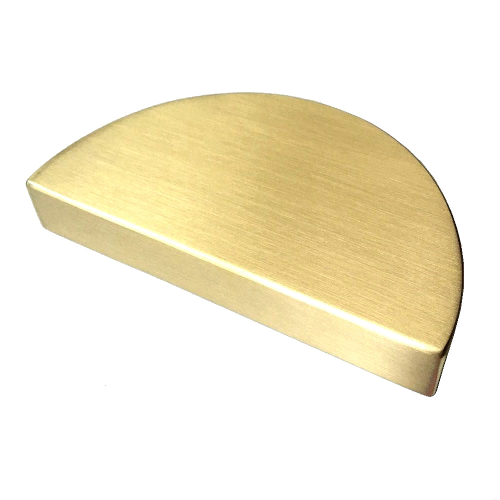 1.25" 2.5" Centers Half Moon Drawer Pulls, Mid Century Modern MCM Kitchen Hardware