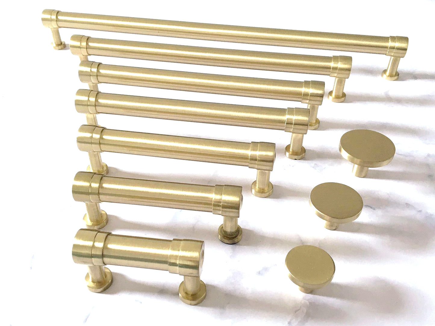 Gold Cabinet Pulls Dresser Drawer Handles Lynns Hardware