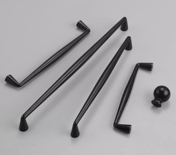 Kaffeebraune Bronze-Schrankgriffe, massive Messing-Garderobengriffe | Lynns Hardware