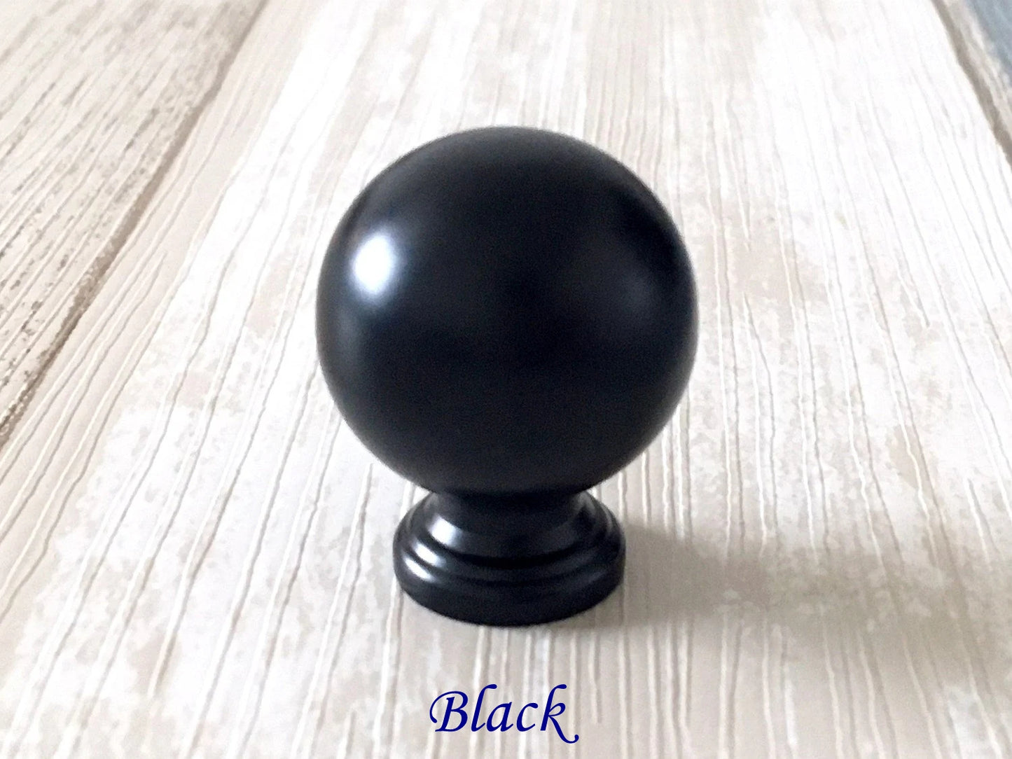 Brass Ball Knobs, Gold Chrome Black Coffee Bronze, Kitchen Cabinet Hardware