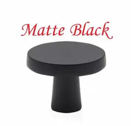 Disc Cabinet Knobs, Drawer Pulls, Gold Chrome Nickel Bronze Black Gray, Kitchen Hardware