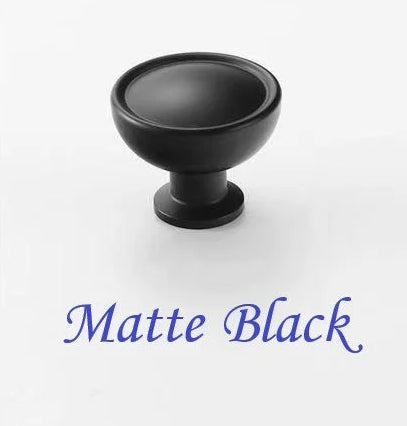 Solid Brass Cabinet Knobs, Drawer Pulls, Minimalist Modern Kitchen Hardware