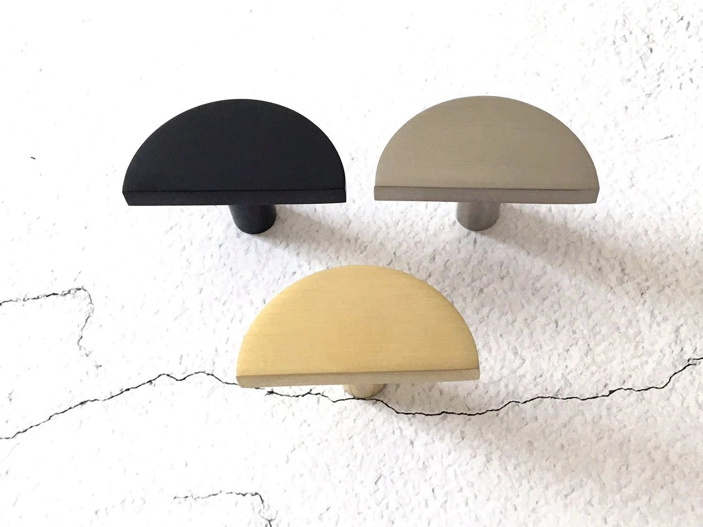 Half Moon Drawer Knobs