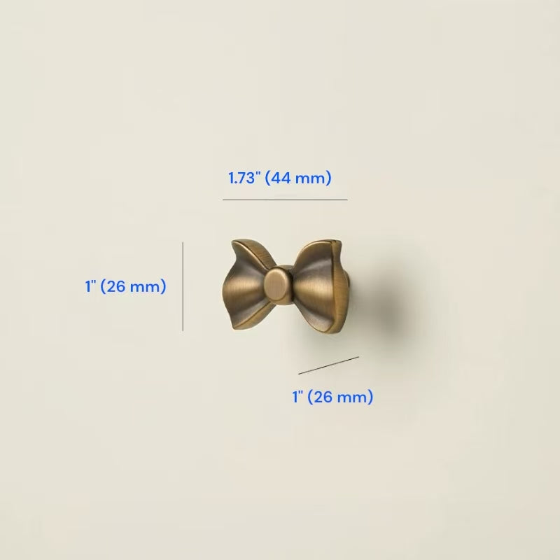 Aged Bronze Cabinet Handle, Cup Pull, Drawer Knob, Ginkgo Leaf Drop Pull