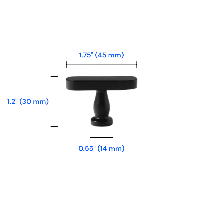 Plus Minus Symbol Cabinet Knobs, Solid Brass, Modern Kitchen Hardware