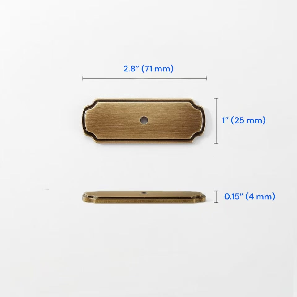 Aged Bronze Cabinet Handles, Solid Brass, Vintage Look Vanity Pulls, Retro Kitchen Hardware