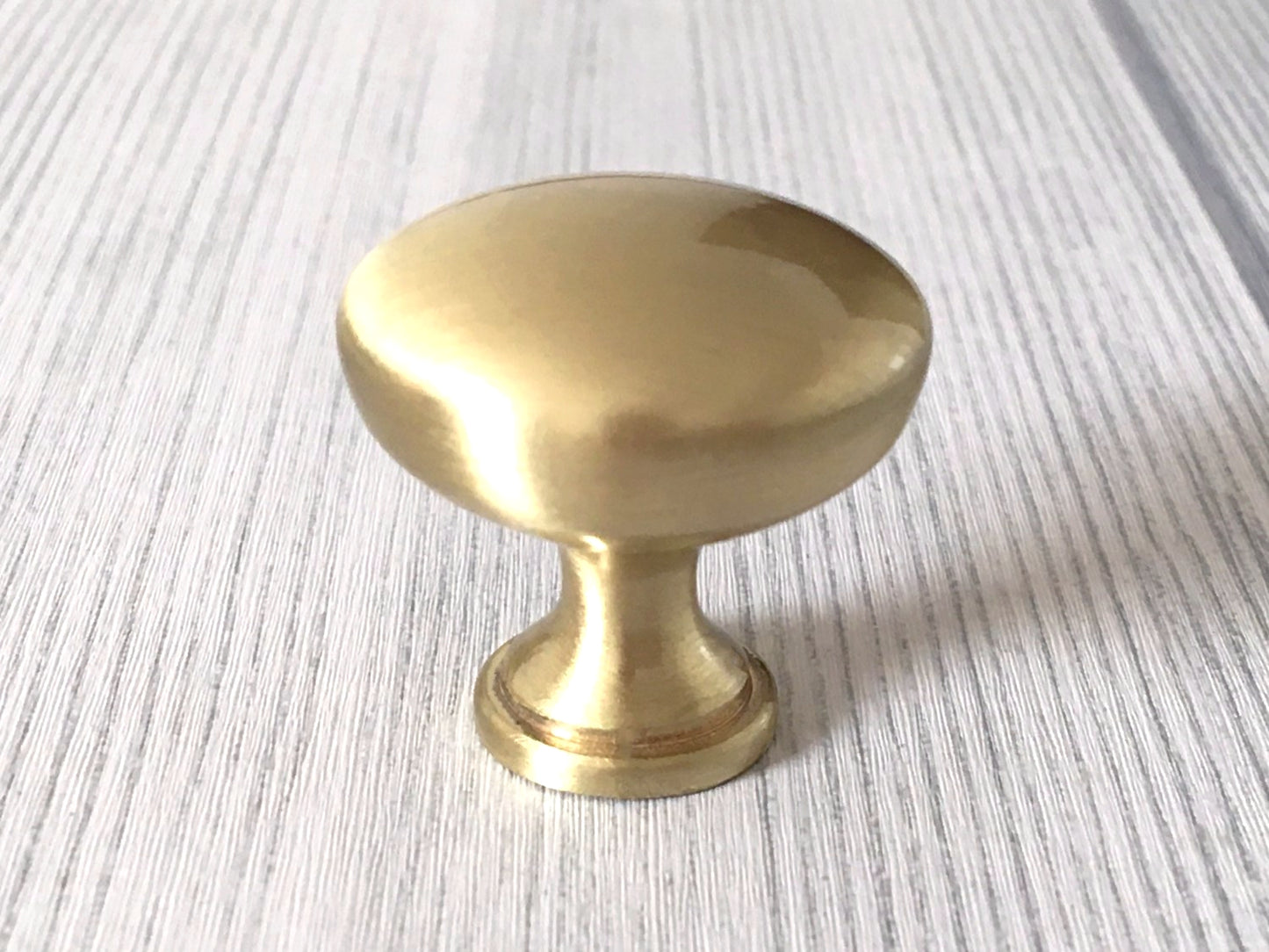 Bamboo Cabinet Pulls and Drawer Knobs, Brushed Gold | Lynns Hardware