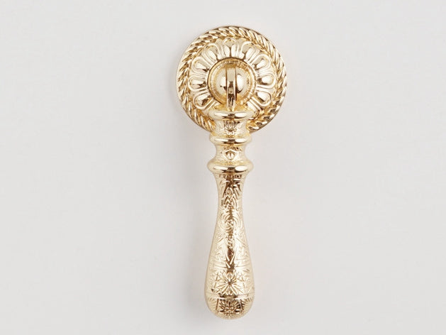 Pendant Drop Drawer Pulls, Solid Brass, Teardrop Cabinet Knobs, Dresser Hardware