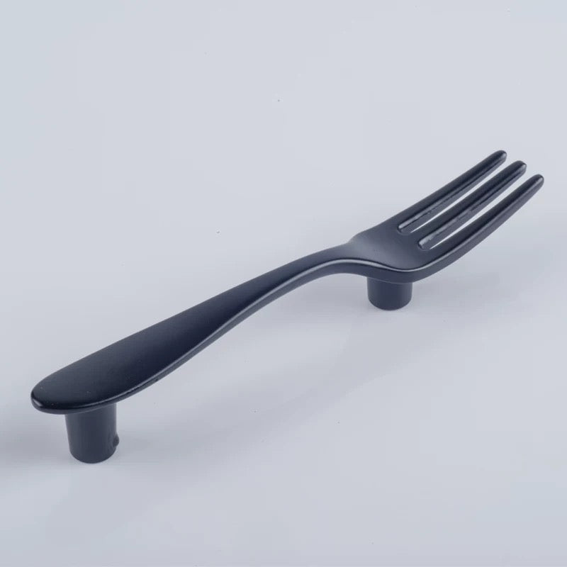 3" Besteckgriff für Küchenschranktüren | Geschirrschubladengriff, Löffel, Gabel, Messer