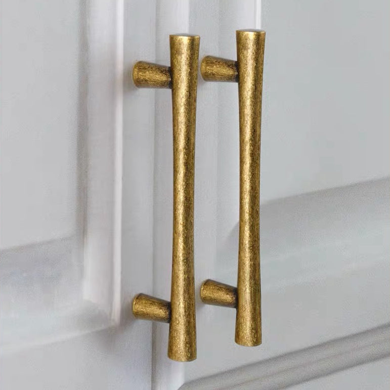 Cabinet Pulls, T-shaped Knob, Drawer Handles, Kitchen Hardware, Brushed Gold, Matte Black, Antique Bronze