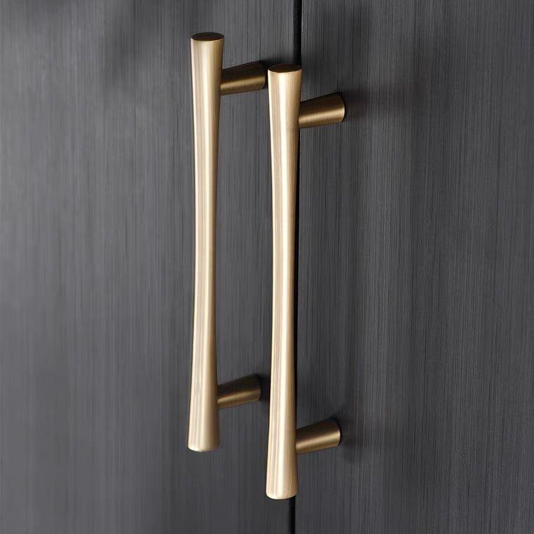 Cabinet Pulls, T-shaped Knob, Drawer Handles, Kitchen Hardware, Brushed Gold, Matte Black, Antique Bronze