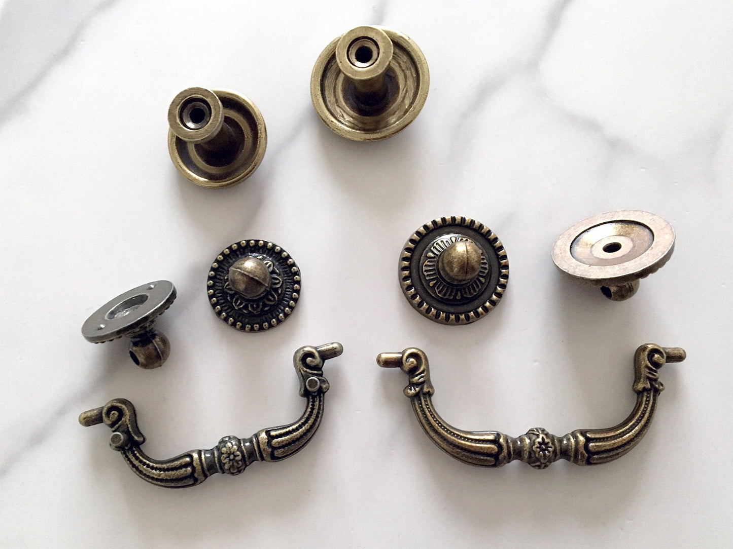 4 Zoll Schublade zieht Drop Griff Antik Bronze Vintage Stil Lynns Hardware