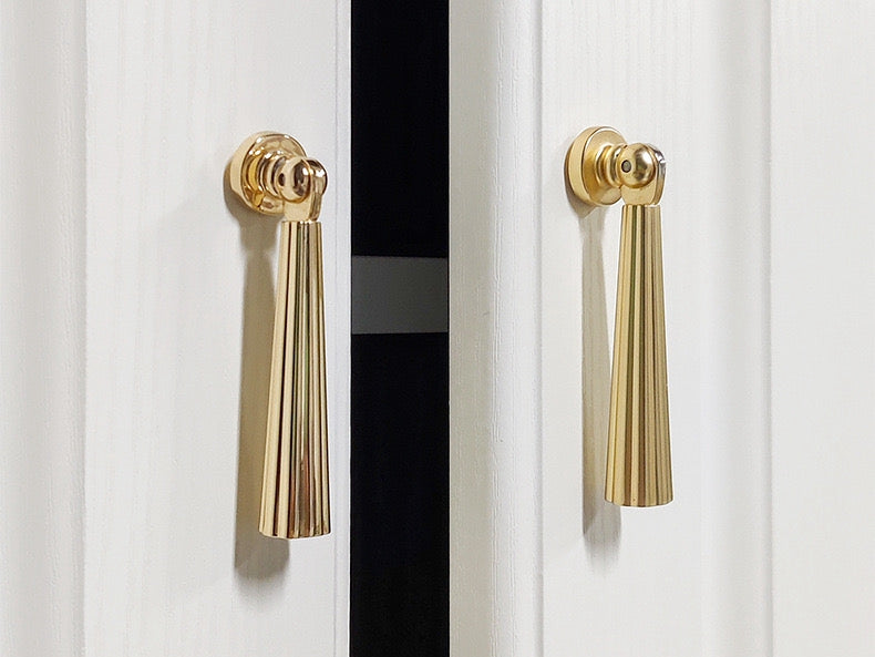 Pendant Knob, Drop Drawer Pull, Cabinet Hardware, Bronze Black Gold Nickel Chrome