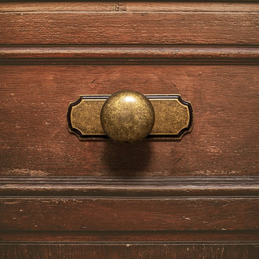 Aged Bronze Cabinet Knob Back Plate, Drawer Pulls Backplate, Rustic Kitchen Hardware