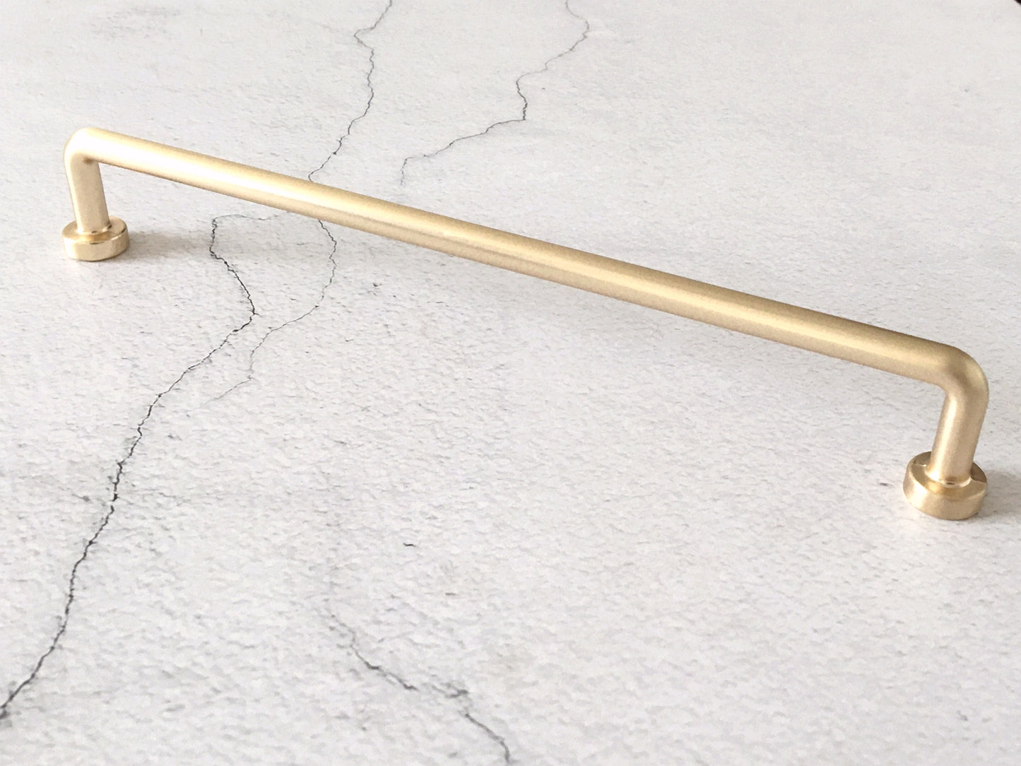 3.75" 5" 7.5" Brushed Gold Wire Cabinet Pulls, Mid Century Modern Kitchen Hardware