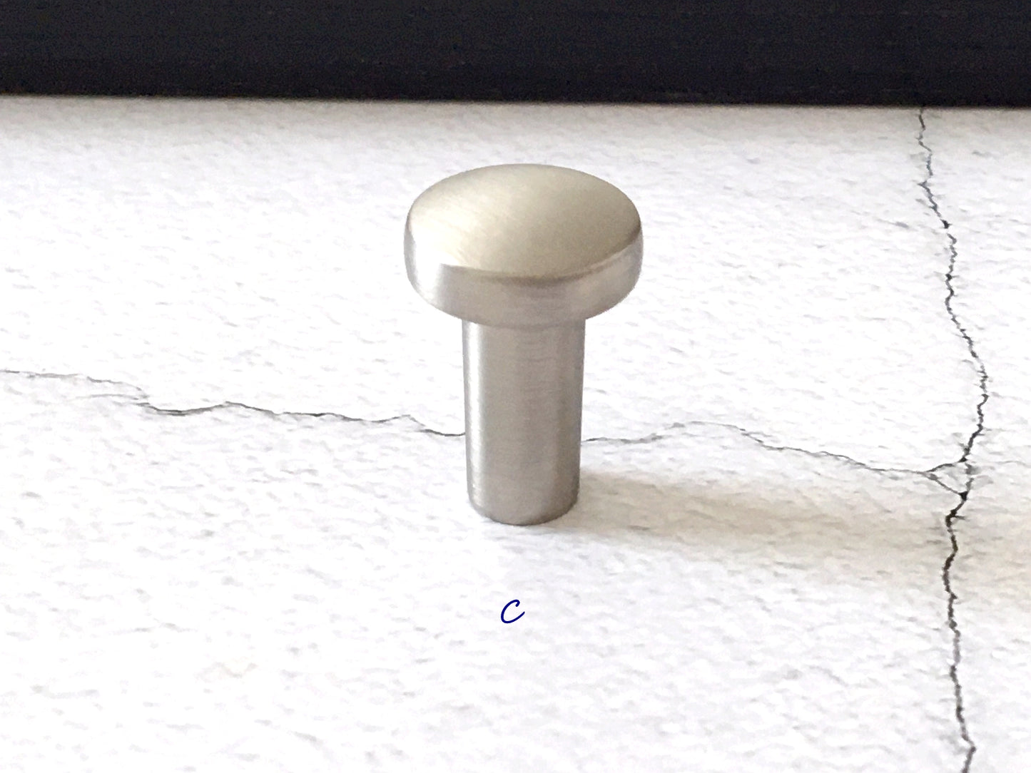 Minimalist Cabinet Knobs, Brushed Nickel Drawer Pulls, Modern Kitchen Hardware