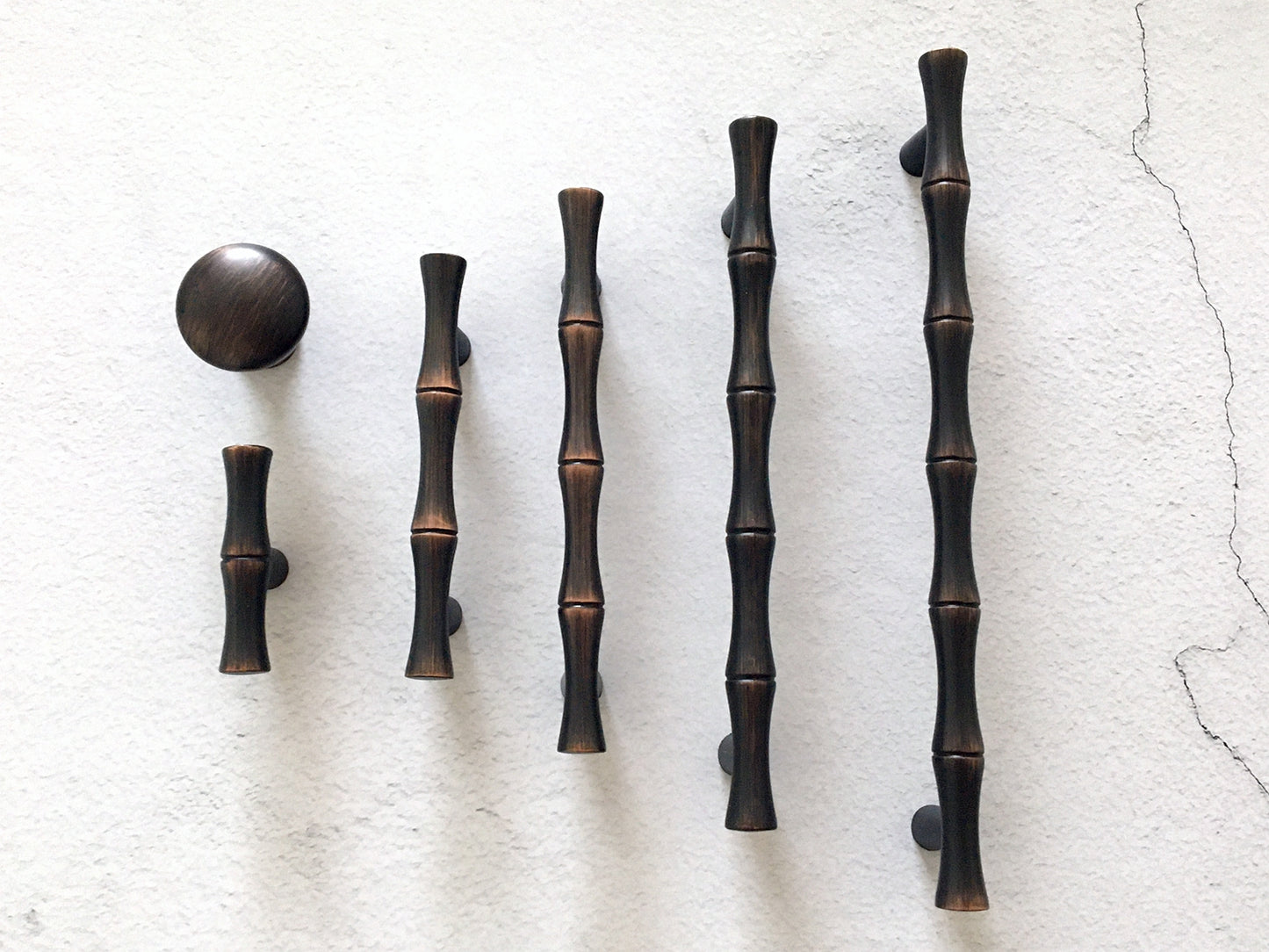 Bamboo Cabinet Pulls Oil Rubbed Bronze Kitchen Hardware