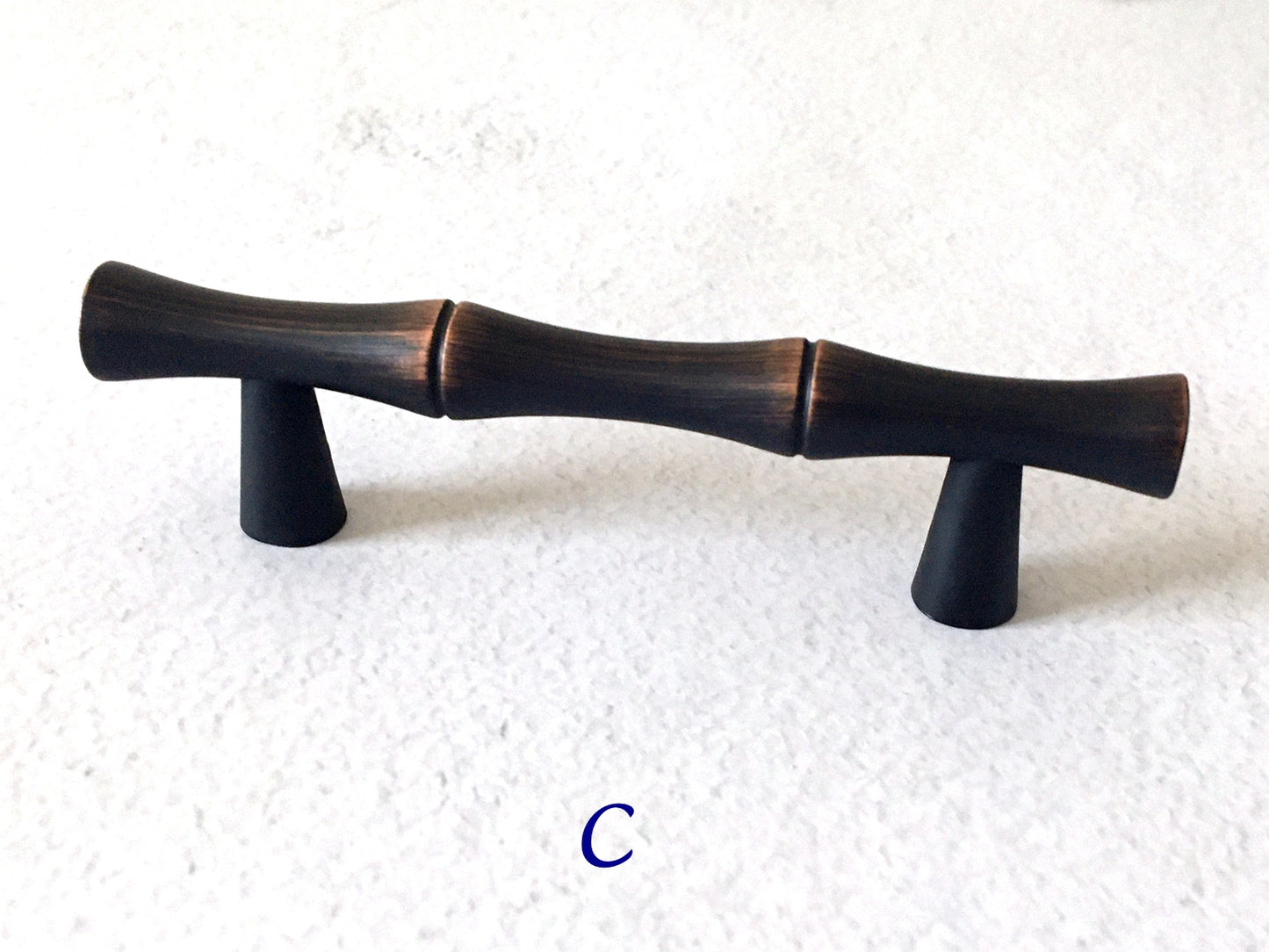 2.5" 3" 3.75" 5" 6.25" Bamboo Drawer Pull Cabinet Handle Oil Rubbed Bronze