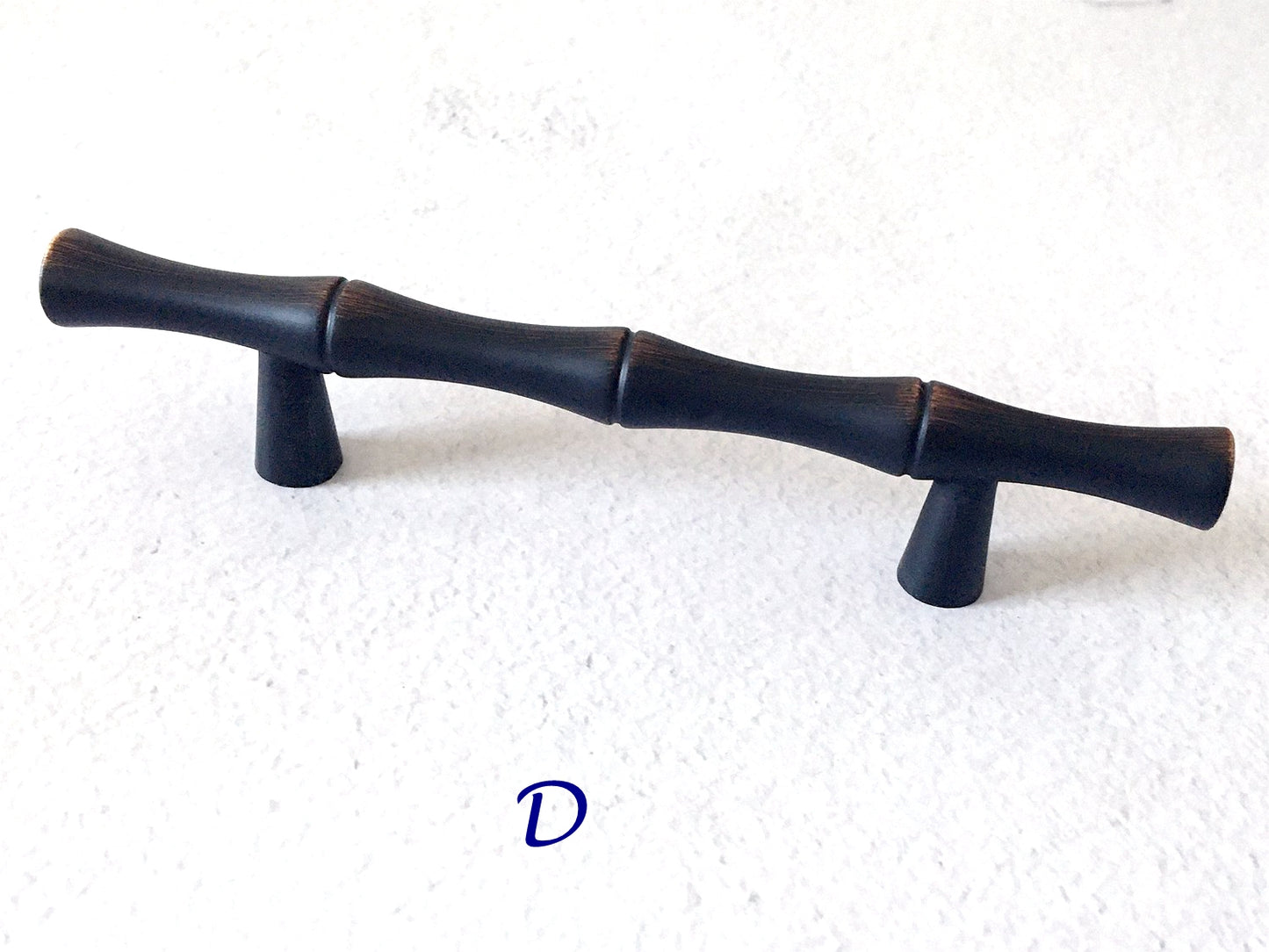 2.5" 3" 3.75" 5" 6.25" Bamboo Drawer Pull Cabinet Handle Oil Rubbed Bronze