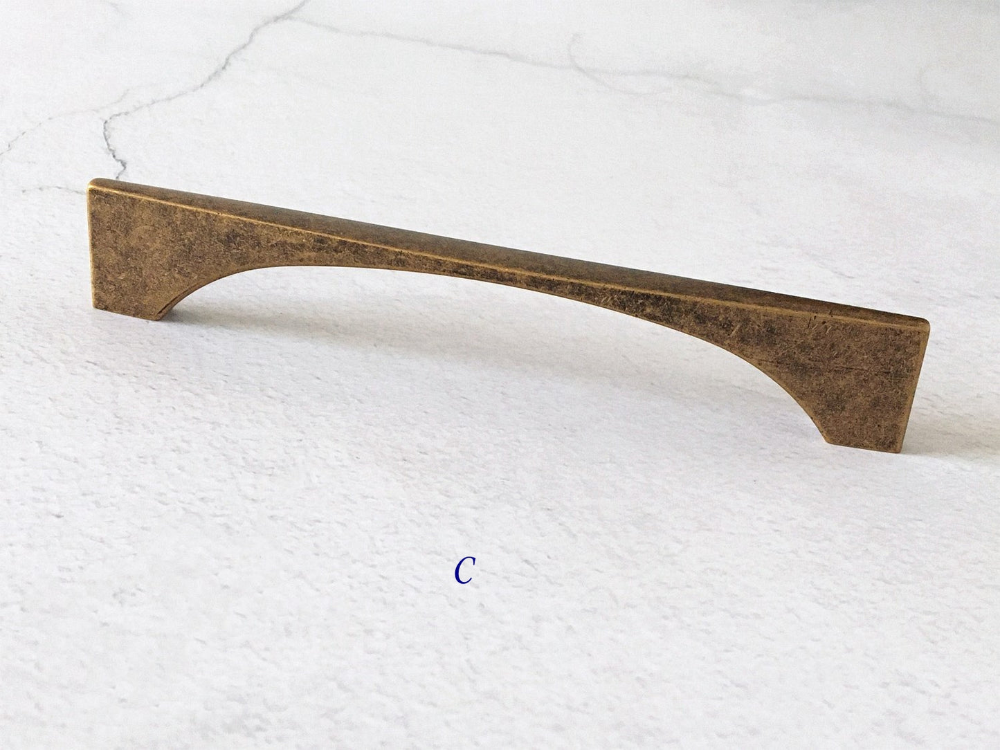 Antique Bronze Drawer Pull, Kitchen Cabinet Handle, Rustic Retro Hardware