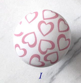 Ceramic Drawer Knobs, Kitchen Cabinet Pulls Hardware, Flower Bird Colorful