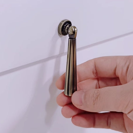 Pendant Knob, Drop Drawer Pull, Cabinet Hardware, Bronze Black Gold Nickel Chrome