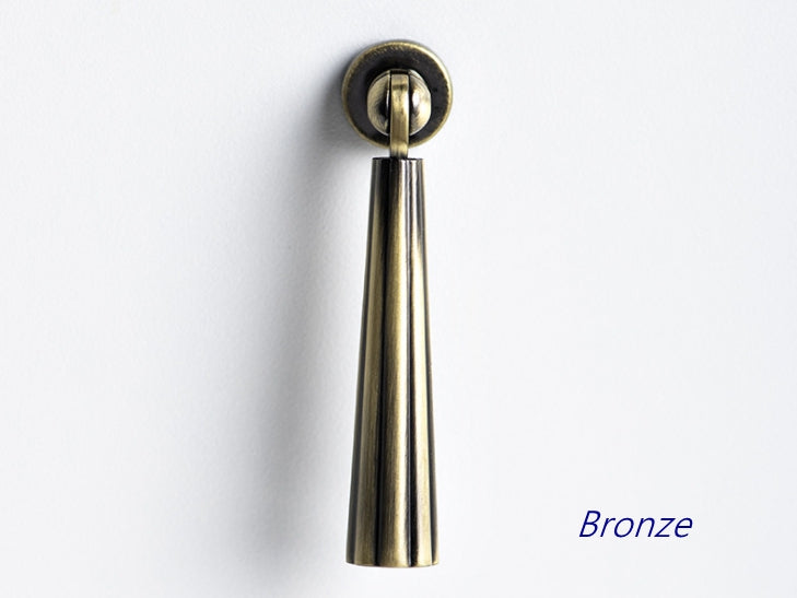 Pendant Knob, Drop Drawer Pull, Cabinet Hardware, Bronze Black Gold Nickel Chrome