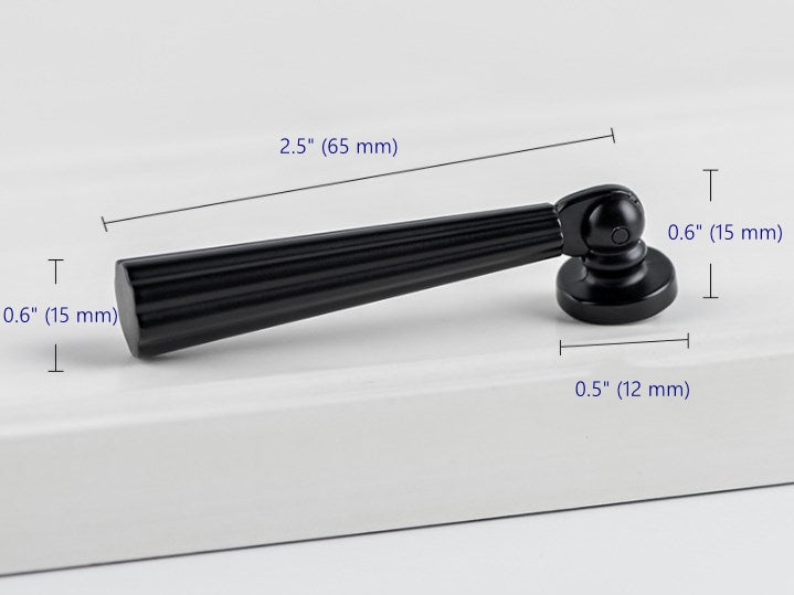 Pendant Knob, Drop Drawer Pull, Cabinet Hardware, Bronze Black Gold Nickel Chrome