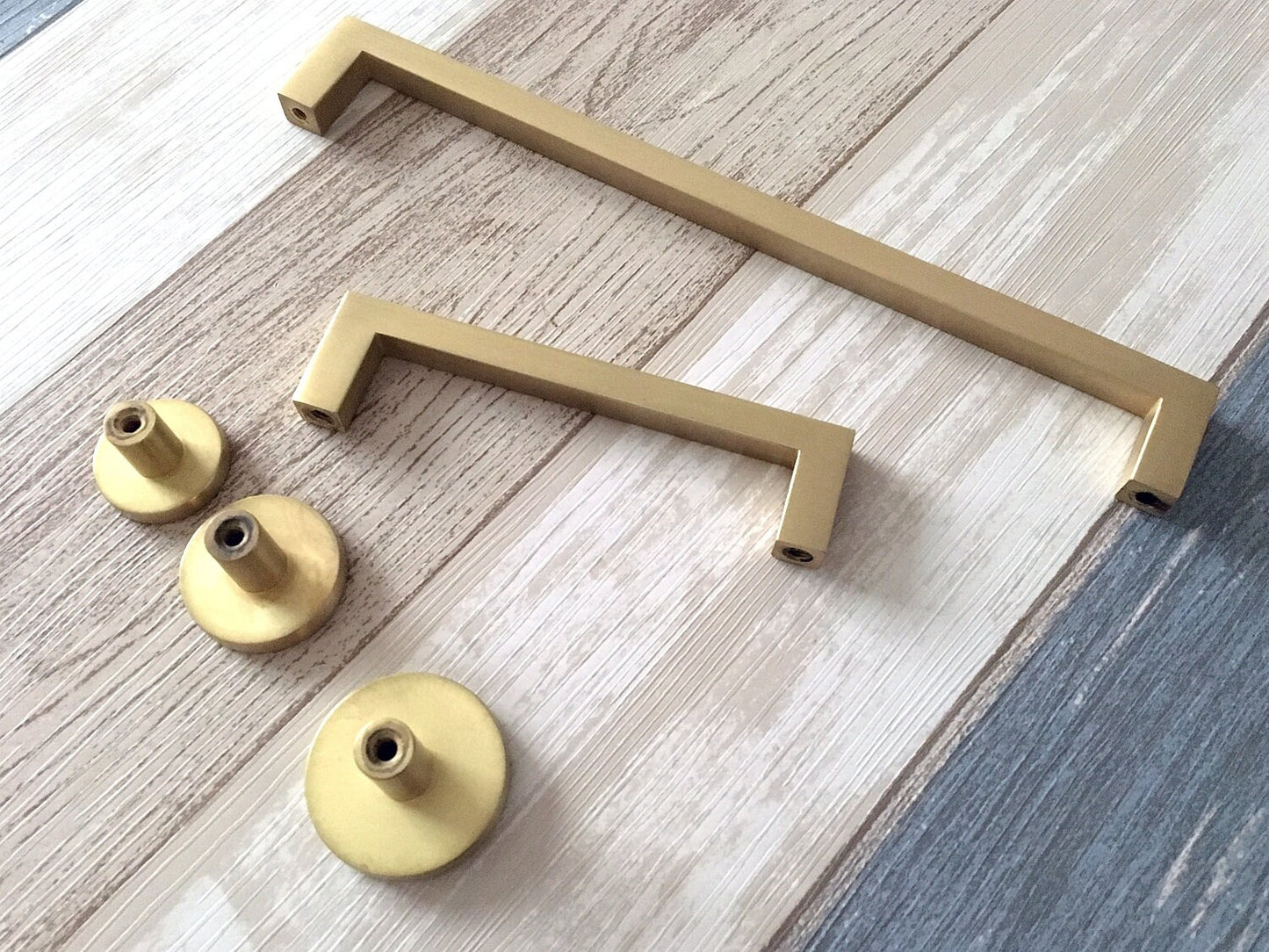 Gold Cabinet Pulls Square Drawer Handles Kitchen Lynns Hardware