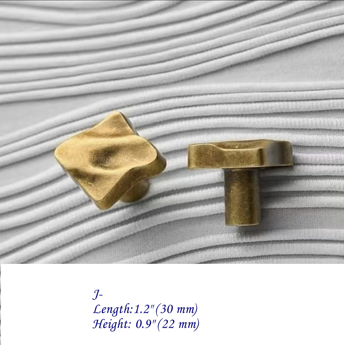 Antique Bronze Cabinet Knobs, Solid Brass, Rustic Retro Kitchen Hardware