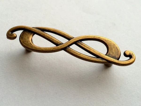 Antique Brass Drawer Pulls Kitchen Cabinet Handles Lynns Hardware Mid Century