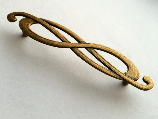 Antique Brass Drawer Pulls Kitchen Cabinet Handles Lynns Hardware Mid Century