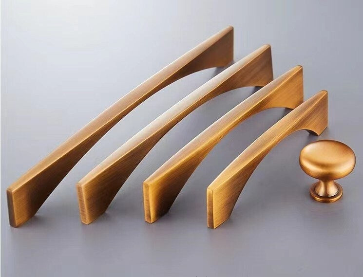 Cabinet Pulls Mid Century Drawer Handles MCM Modern Lynns Hardware