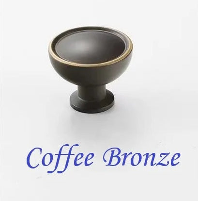 Solid Brass Cabinet Knobs, Drawer Pulls, Minimalist Modern Kitchen Hardware