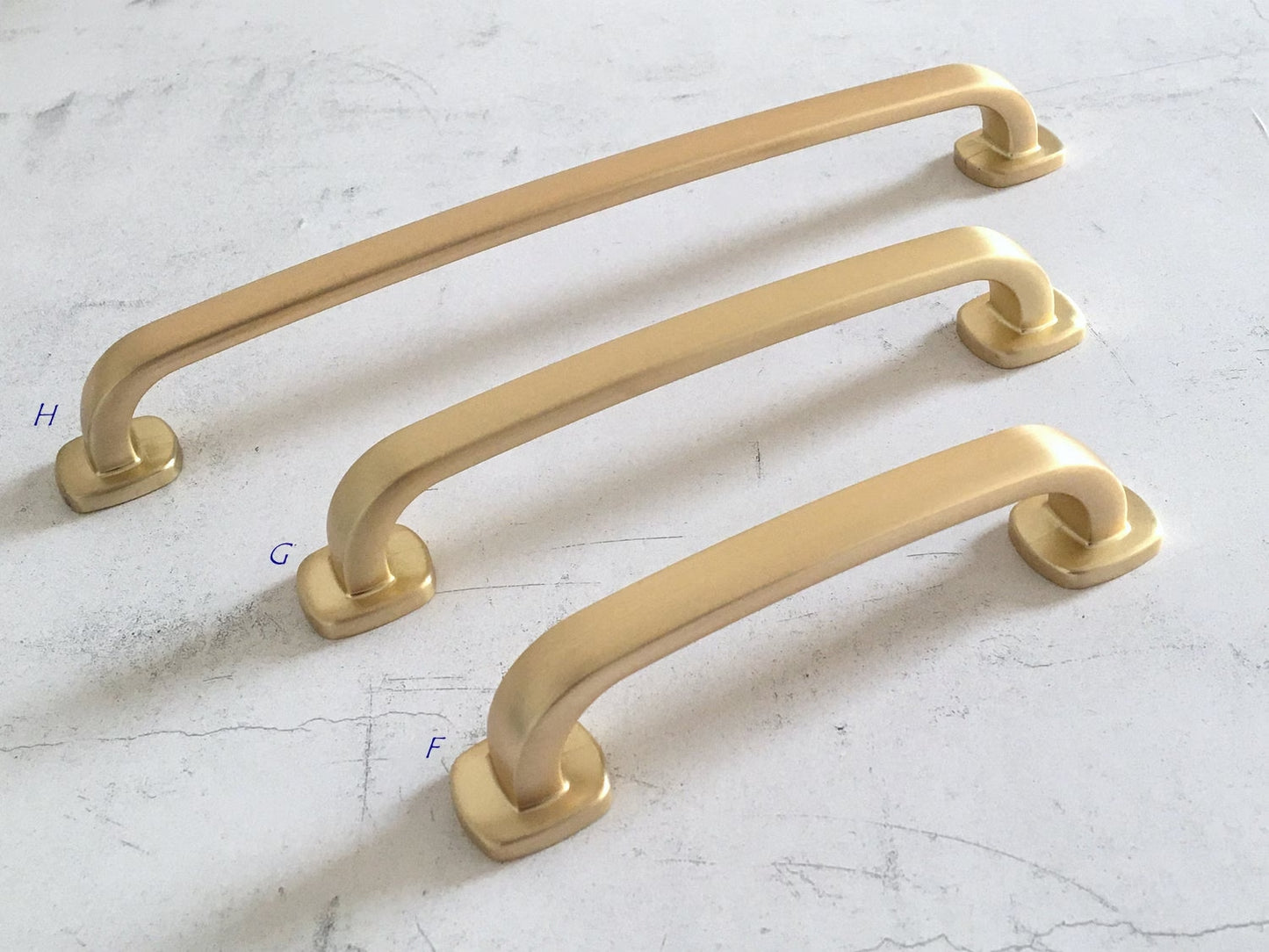 Gold Schublade zieht Küchenschrank Griffe Lynns Hardware Mid Century