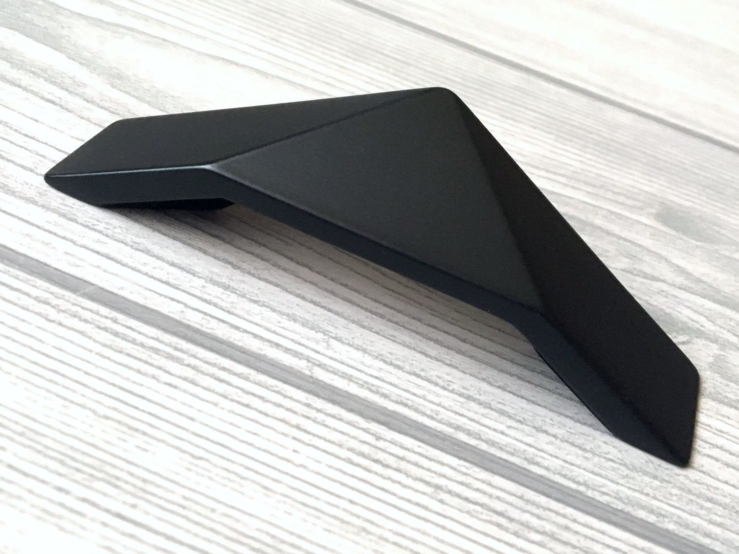 Matte Black Geometric Cabinet Handles, Drawer Pulls, Kitchen Hardware