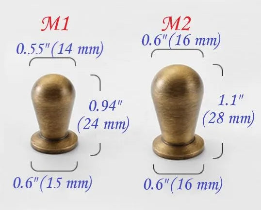Brass Knob, Drawer Pulls, Kitchen Hardware, Antique Bronze