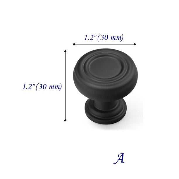 Matte Black Knobs For Kitchen Cabinets Lynns Hardware