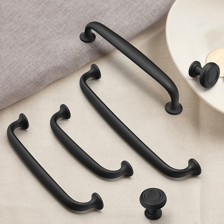 Matte Black Cabinet Pulls and Kitchen Handles