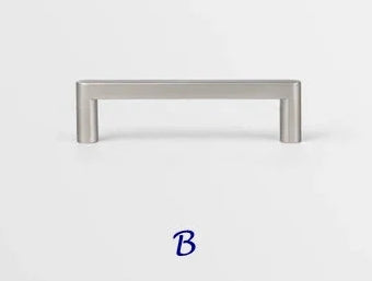 Cabinet Pulls, Drawer Handles, Sleek Modern Kitchen Hardware, Brushed Gold and Nickel