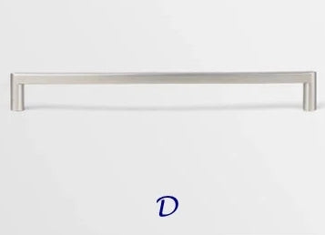 Cabinet Pulls, Drawer Handles, Sleek Modern Kitchen Hardware, Brushed Gold and Nickel
