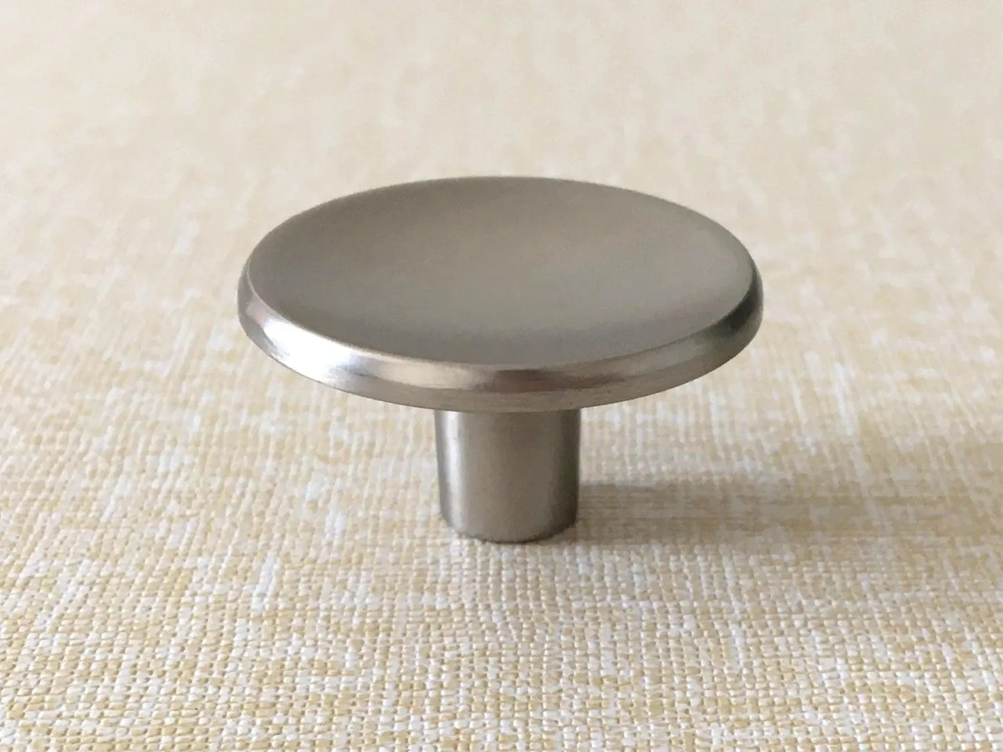 Concave Cabinet Knobs, Gold Circle Drawer Pulls, Black Copper Gray Nickel Gold