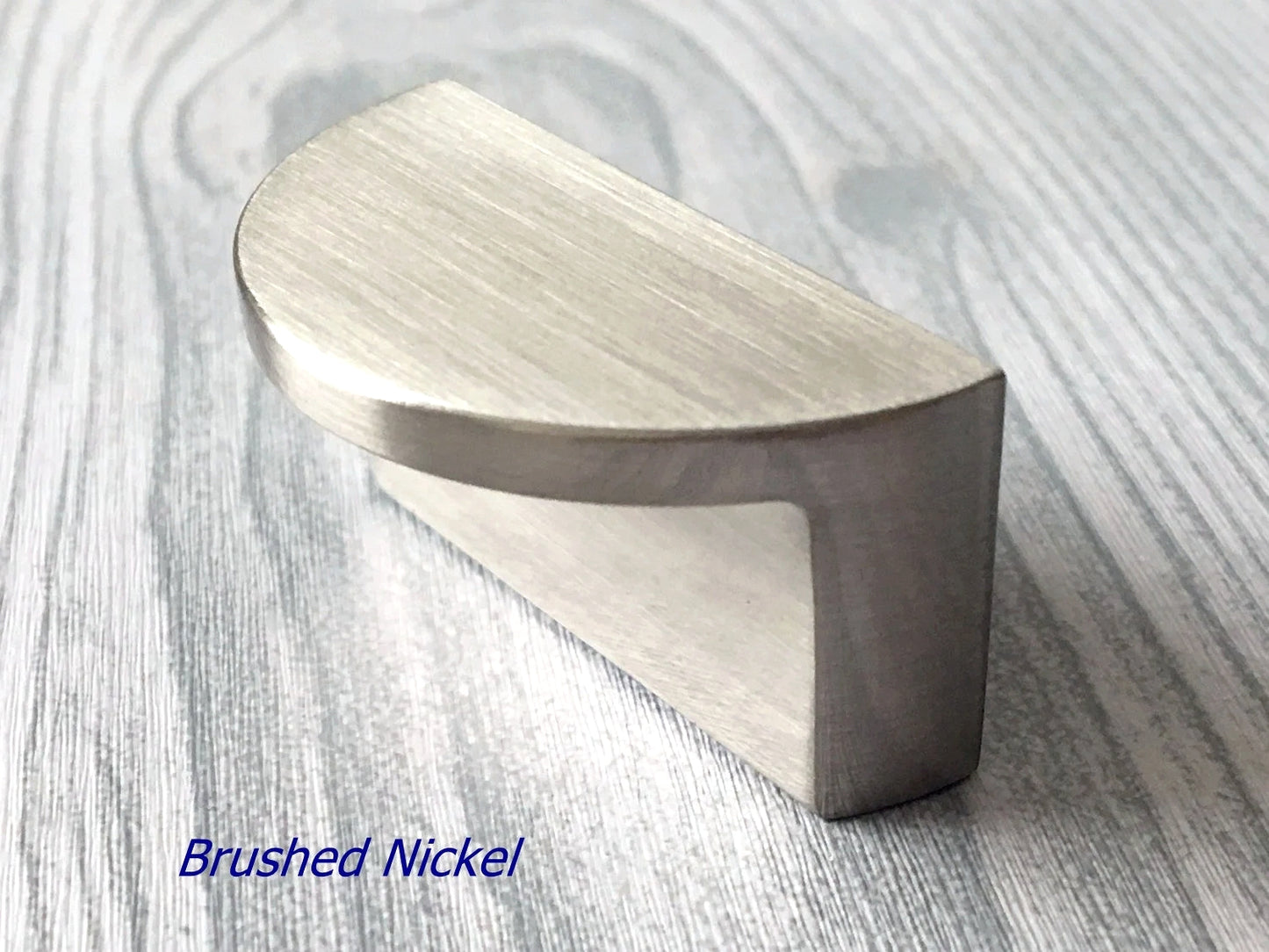 1.25" Centers Half Moon Drawer Pulls, Mid Century Modern MCM Kitchen Hardware