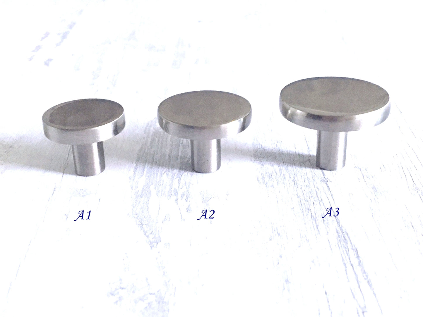 Nickel Circle Drawer Knobs Cabinet Door Pulls