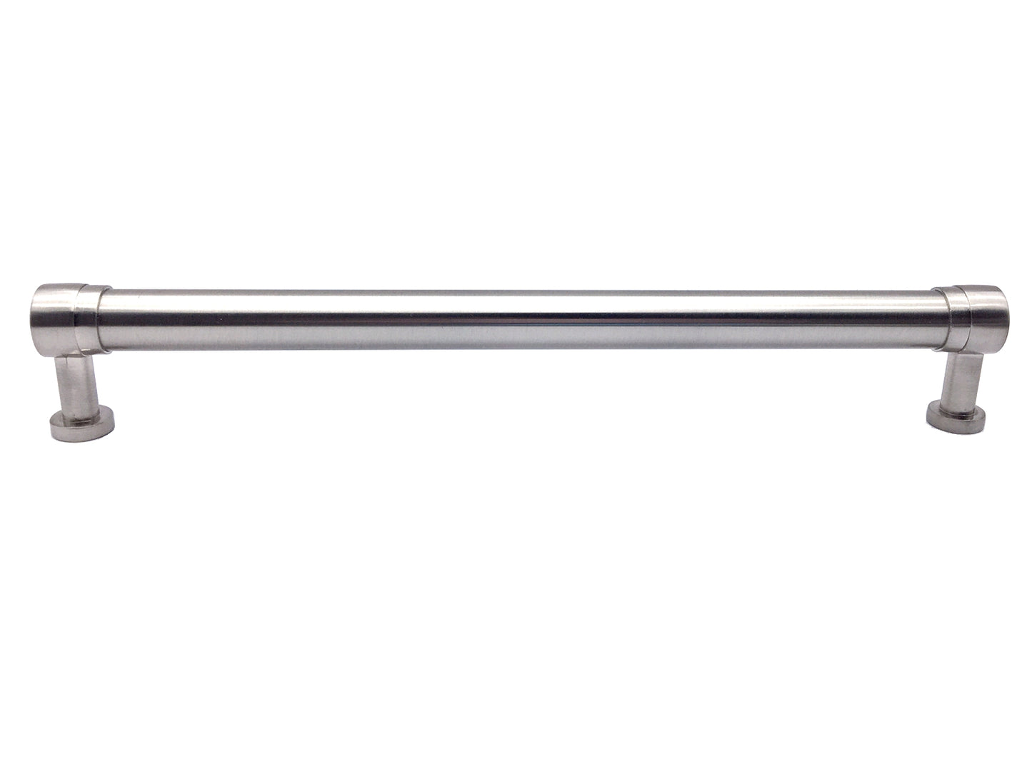 Nickel Kitchen Cabinet Handles Drawer Pulls Lynns Hardware 224 mm