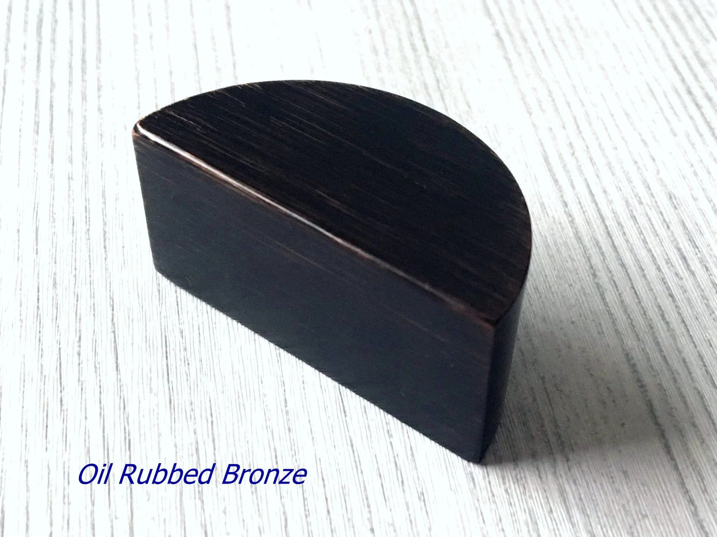 1.25" Centers Half Moon Drawer Pulls, Mid Century Modern MCM Kitchen Hardware